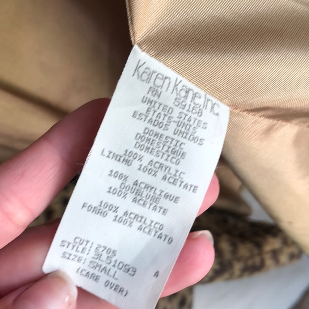 Leopard Print Coat - image 4